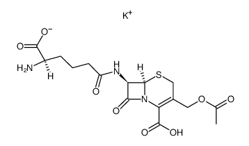 cephalosporin C potassium salt Structure