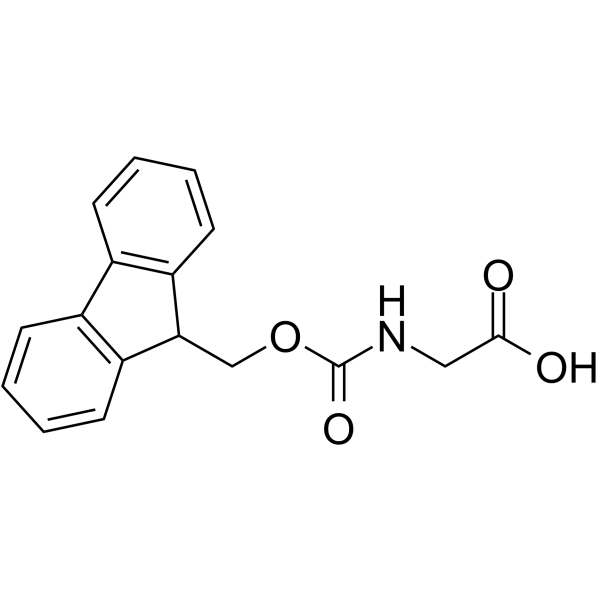 Fmoc-甘氨酸结构式