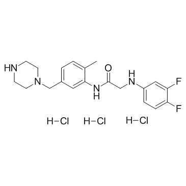 GW791343 trihydrochloride Structure