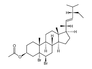 5α,6β-DibromostigMastan-3β-yl 3-Acetate picture
