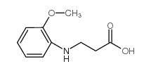 3-氨基-3-(2-甲氧基苯基)丙酸结构式