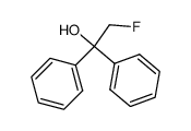 1,1-diphenyl-2-fluoroethanol Structure