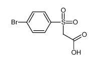 2-(4-bromophenyl)sulfonylacetic acid结构式