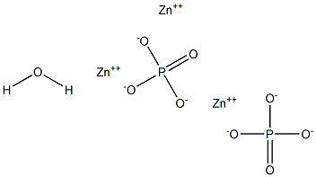 Zinc phosphate hydrate Structure