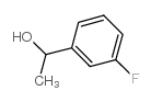 1-(3-Fluorophenyl)ethanol Structure