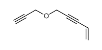 5-prop-2-ynoxypent-1-en-3-yne结构式