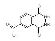 1,4-dioxo-1,2,3,4-tetrahydrophthalazine-6-carboxylic acid Structure