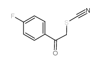 4-FLUOROPHENACYL THIOCYANATE Structure