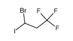 3-bromo-1,1,1-trifluoro-3-iodo-propane Structure