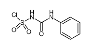 N-chlorosulfonyl-N'-phenyl-urea结构式