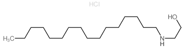 Ethanol,2-(hexadecylamino)-, hydrochloride (1:1)结构式