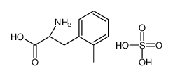 O-methyl-3-phenyl-L-alanine hydrogen sulphate Structure