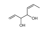 1,5-Heptadiene-3,4-diol结构式