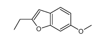 2-ethyl-6-methoxy-1-benzofuran结构式