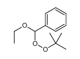 [tert-butylperoxy(ethoxy)methyl]benzene结构式