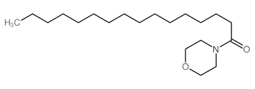 1-Hexadecanone,1-(4-morpholinyl)-结构式
