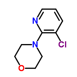 4-(3-Chloro-2-pyridinyl)morpholine Structure