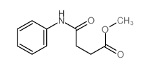 methyl 3-(phenylcarbamoyl)propanoate结构式