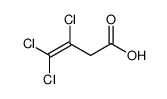 3,4,4-Trichloro-3-butenoic acid Structure