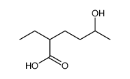 2-ethyl-5-hydroxyhexanoic acid Structure