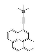 4-[2-(TriMethylsilyl)ethynyl]pyrene Structure