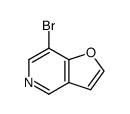 Furo[3,2-c]pyridine, 7-bromo- Structure