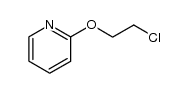 2-(2'-chloro-ethanoxy)pyridine Structure