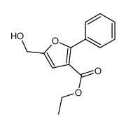 ethyl 5-(hydroxymethyl)-2-phenylfuran-3-carboxylate Structure