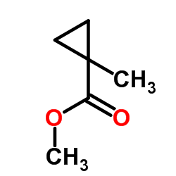 1-甲基环丙烷-1-甲酸甲酯结构式