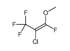 2-chloro-1,3,3,3-tetrafluoro-1-methoxyprop-1-ene结构式