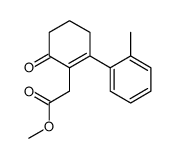 methyl 2-[2-(2-methylphenyl)-6-oxocyclohexen-1-yl]acetate Structure