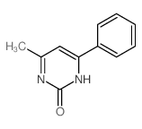 2(1H)-Pyrimidinone, 4-methyl-6-phenyl- structure