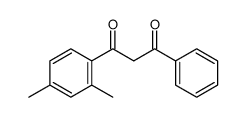 1-(2,4-dimethylphenyl)-3-phenylpropane-1,3-dione结构式