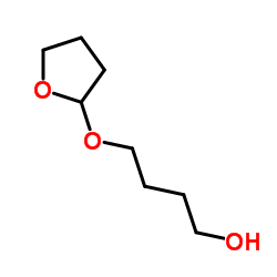 2-(4-羟基丁氧基)-四氢呋喃结构式