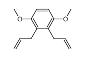 2,3-diallylhydroquinone dimethyl ether结构式