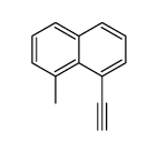 1-ethynyl-8-methylnaphthalene Structure