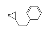 2-(2-phenylethyl)thiirane结构式