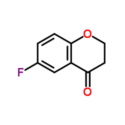 6-氟-4-二氢色原酮结构式