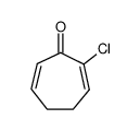 2-Chlor-2,5-cycloheptadienon结构式