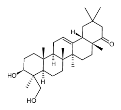 大豆皂醇 E结构式