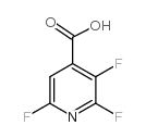 2,3,6-三氟吡啶-4-羧酸结构式