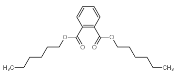 苯二甲酸二正己酯结构式