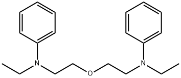 N,N'-(氧二-2,1-乙烷二基)双(N-乙基)苯胺结构式