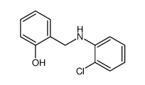 2-[(2-氯苯基氨基)-甲基]-苯酚结构式