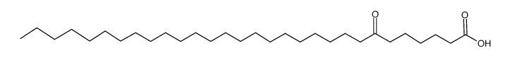 7-oxotriacontanoic acid结构式