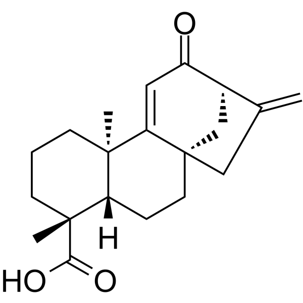 12-氧代大花蟛蜞菊烯酸结构式