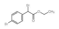 Alpha,4-二溴苯乙酸乙酯结构式