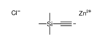 chlorozinc(1+),ethynyl(trimethyl)silane structure