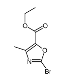 2-溴-4-甲基恶唑-5-甲酸乙酯结构式