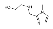 Ethanol, 2-[[(1-methyl-1H-imidazol-2-yl)methyl]amino]- (9CI) Structure